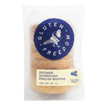 Gluten Freedom Splendid Sourdough English Muffins - Frozen 280g