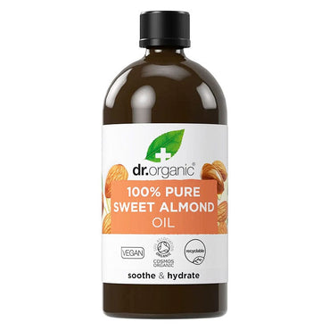 Dr Organic Sweet Almond Oil 100% Pure 100ml