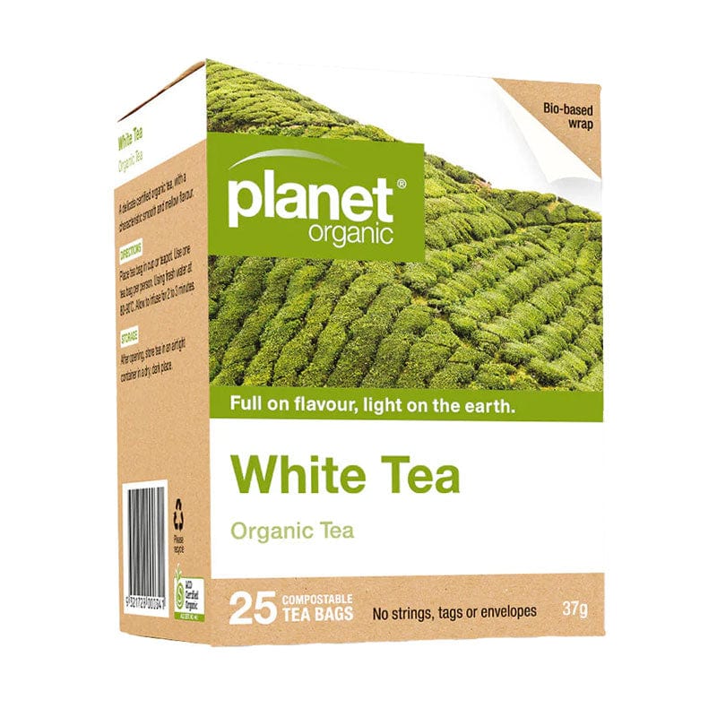 Planet Organic White Tea 25 bags