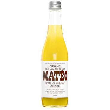 Mateo Yerba Mate Soda Ginger 330ml