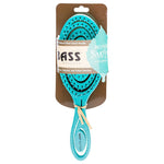 Bass Brushes Bio-Flex Detangler Hair Brush Teal 1 piece