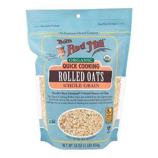 Bobâ€™s Red Mill Organic Quick Cooking Rolled Oats 453g