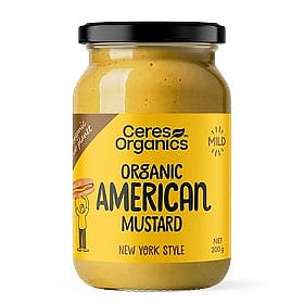 Ceres Organics Mustard American Organic 200g