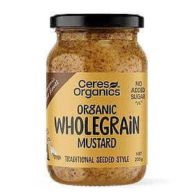 Ceres Organics Mustard Wholegrain Organic 200g