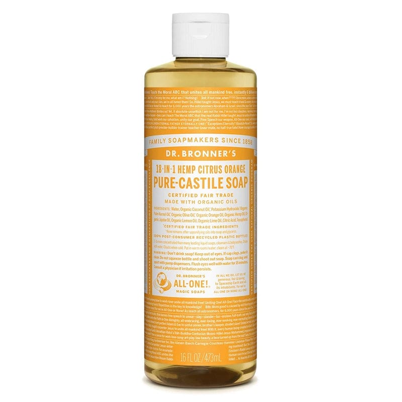 Dr Bronner's Pure Castile Liquid Soap Citrus 473ml