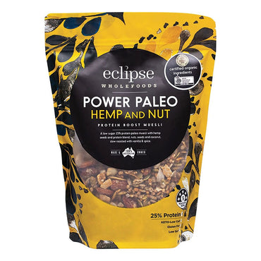 Eclipse Organics  Organic Paleo Muesli Hemp and Nut 425g