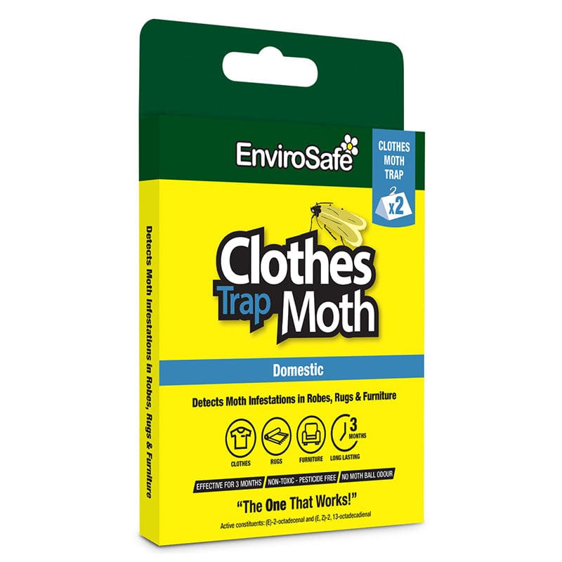 EnviroSafe Clothes Moth Trap Domestic 2 pack