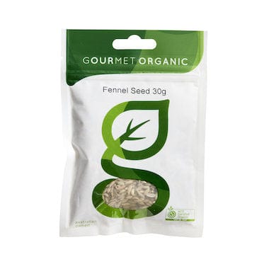 Gourmet Organic Herbs Fennel Seeds 30g