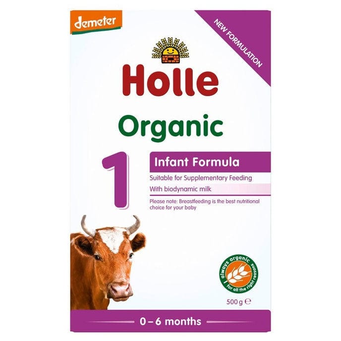 Holle Organic Cow Milk Infant Formula 1 with DHA 500g