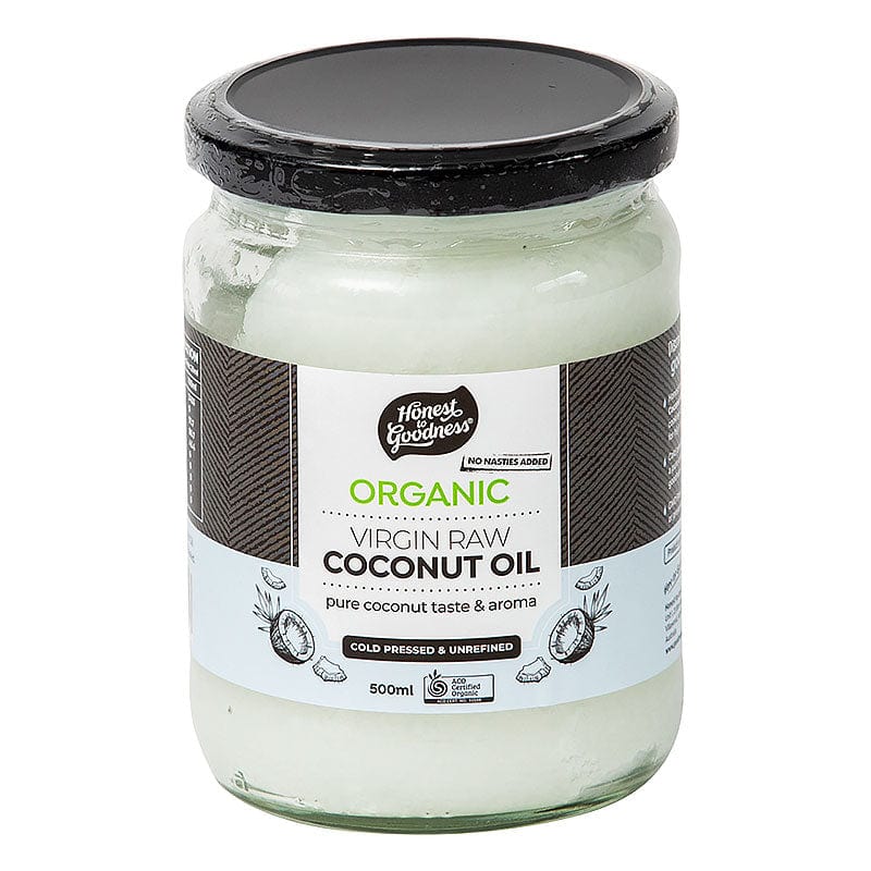 Honest to Goodness Coconut Oil Virgin Organic 500ml
