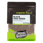 Honest to Goodness Organic Black Chia Seeds 1kg
