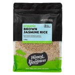 Honest to Goodness Organic Brown Jasmine Rice 1.5kg