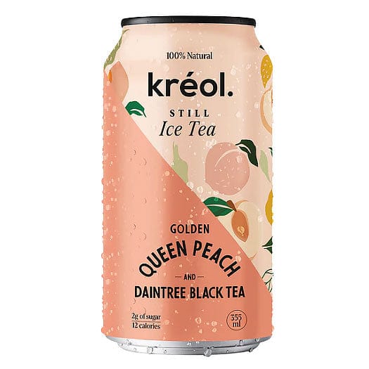 Kreol  Iced Tea Golden Queen Peach and Daintree Black Tea 330ml