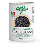 Manfuso Organic Black Beans 400g