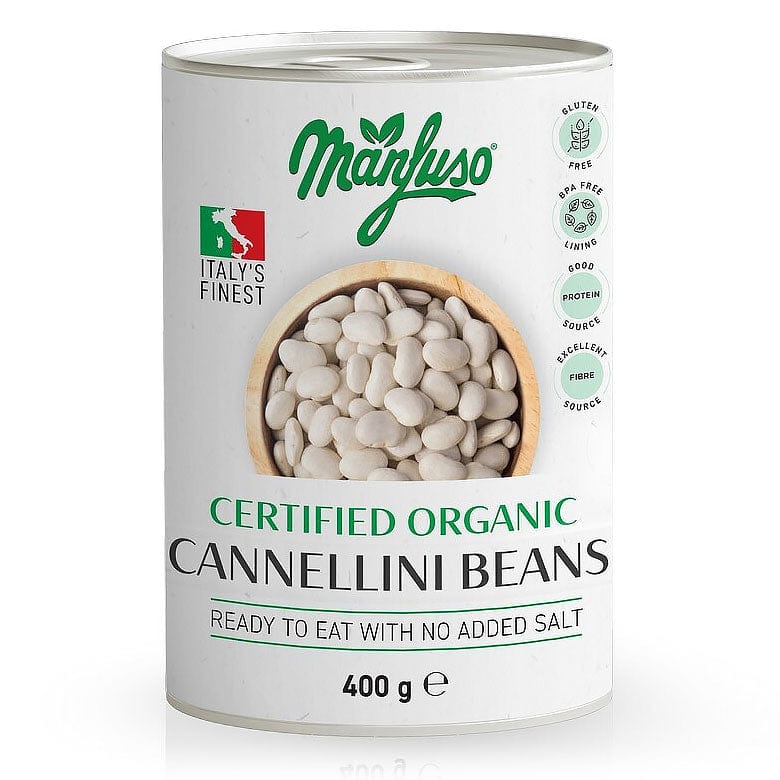 Manfuso Organic Cannellini Beans 400g