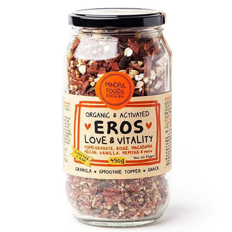 Mindful Foods Eros Love and Vitality Granola Organic and Activated 400g