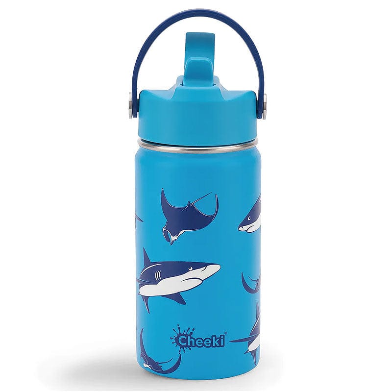 Cheeki Kids Bottle - Insulated - Sharks 400ml