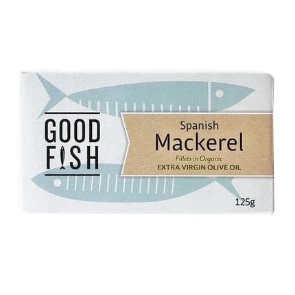Good Fish Mackerel in Extra Virgin Olive Oil CAN 120g