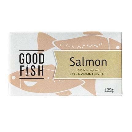 Good Fish Salmon in Extra Virgin Olive Oil CAN 120g