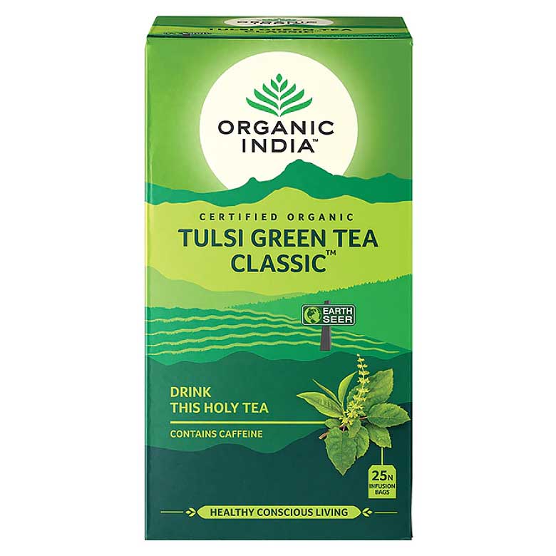 Organic India Tulsi Green Tea Classic 25 bags