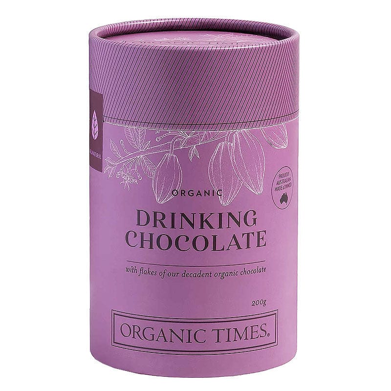 Organic Times Drinking Chocolate Organic 200g
