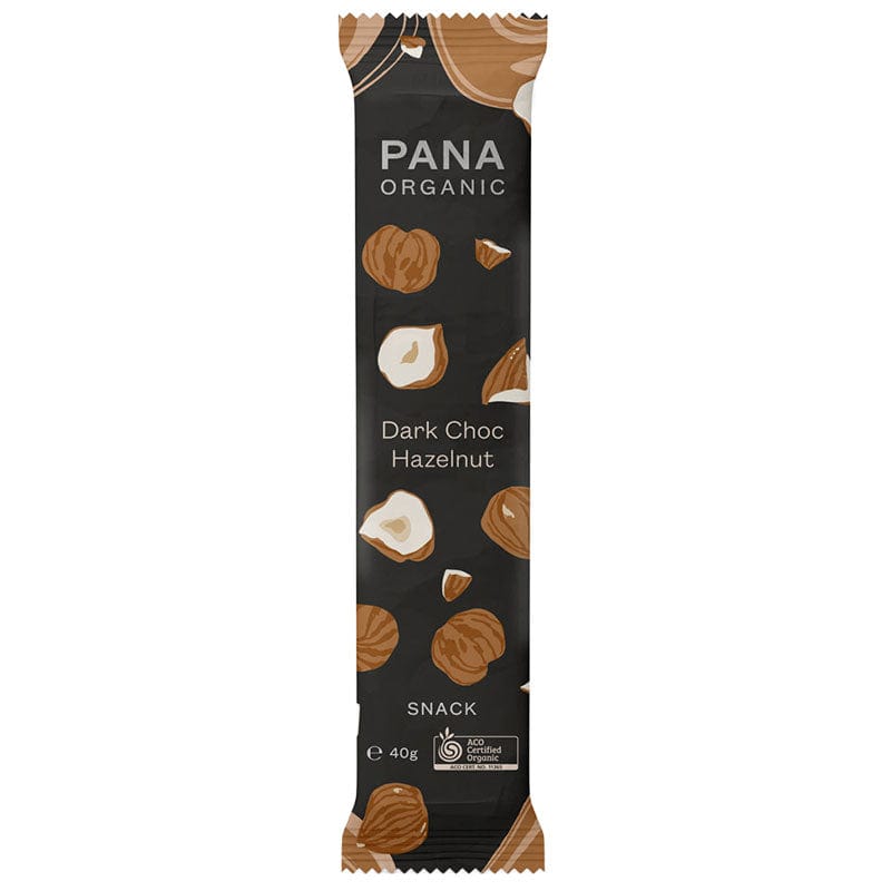 Pana Organic Dark Choc Hazelnut 40g