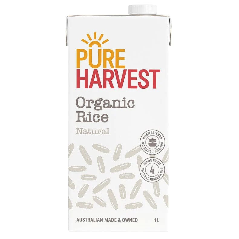 Pure Harvest Rice Milk Natural 1L