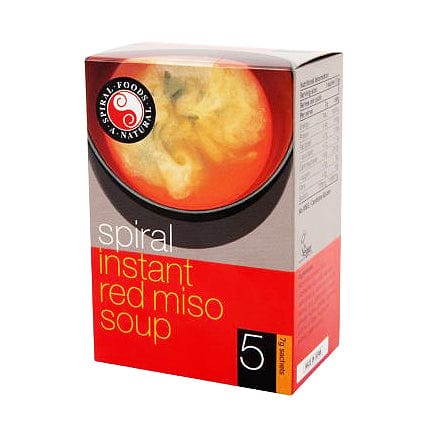 Spiral Foods Instant Red Miso Soup 5x7g