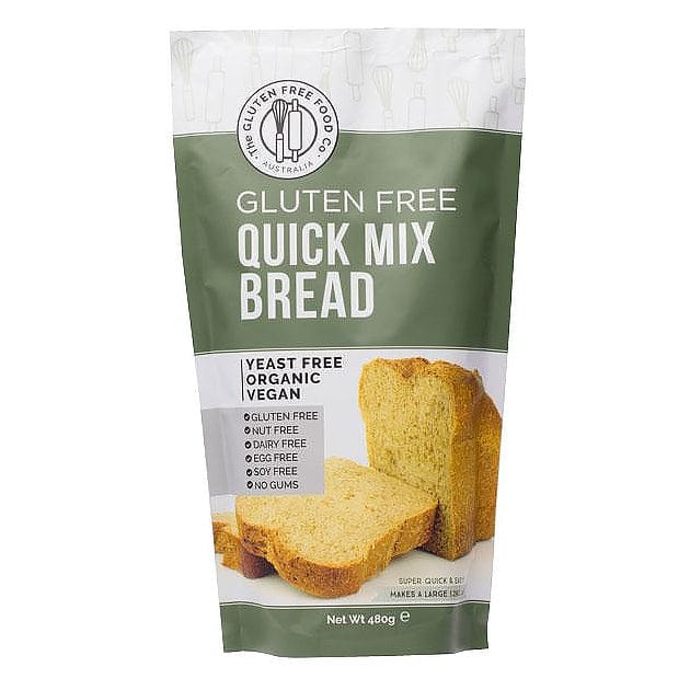 Organic Delivery Sydney The Gluten Free Food Co Gluten Free Quick Bread  Mix 480g