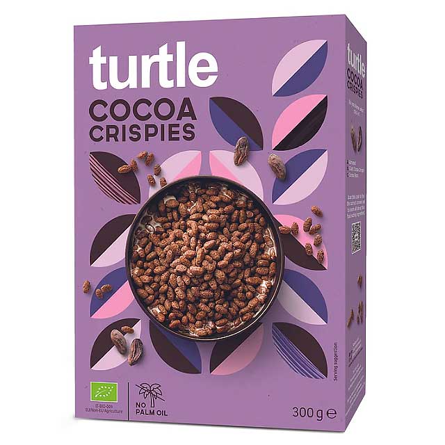 Turtle Cocoa Crispies Organic 300g
