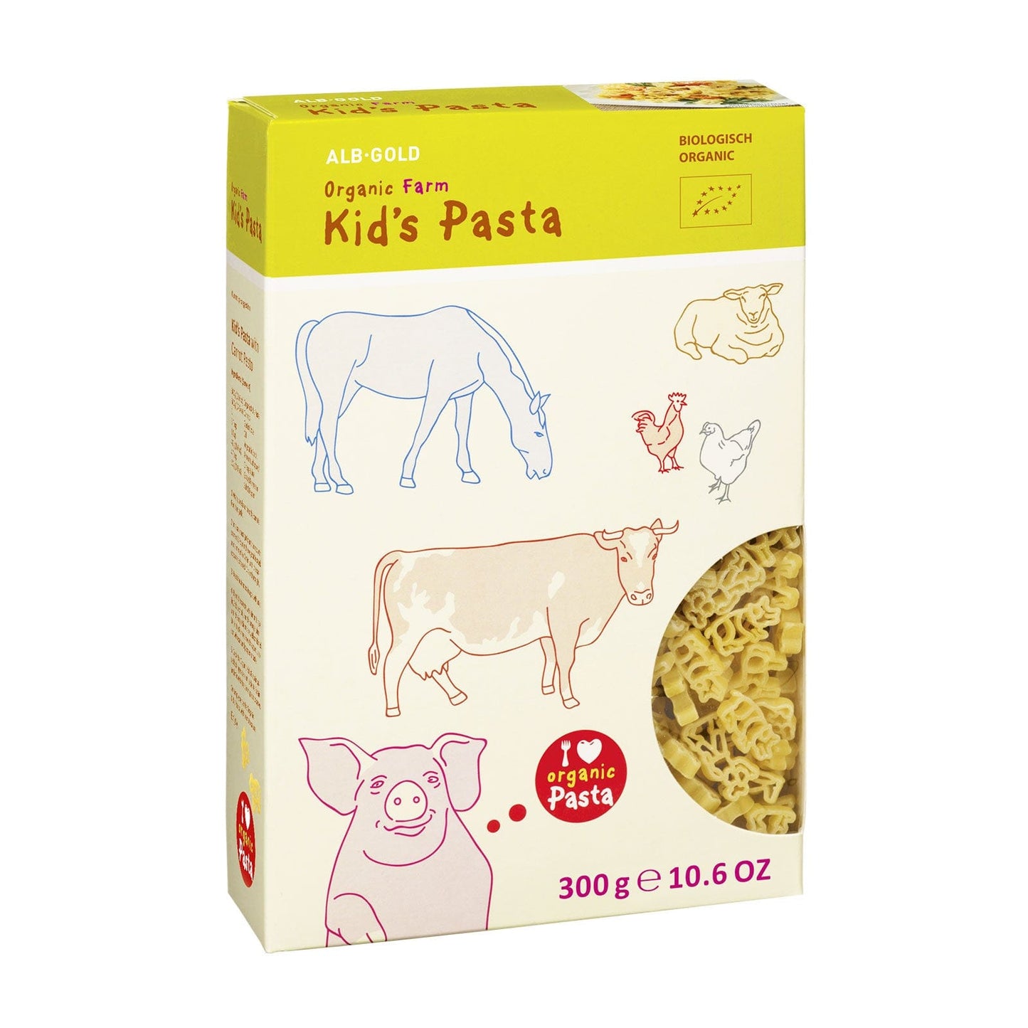 Alb-Gold Kids Organic Pasta Farm 300g