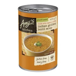 Amyâ€™s Kitchen Indian Golden Lentil Soup   408g