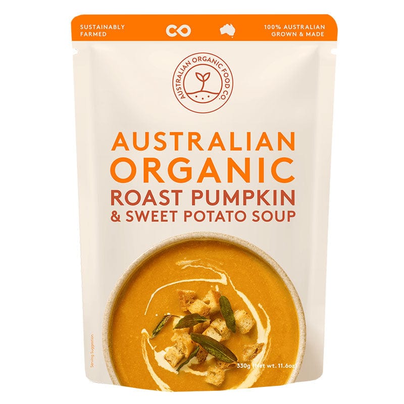 Australian Organic Food Co Pumpkin and Sweet Potato Soup 330g