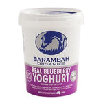 Barambah Organics Real Blueberry Yoghurt 500g