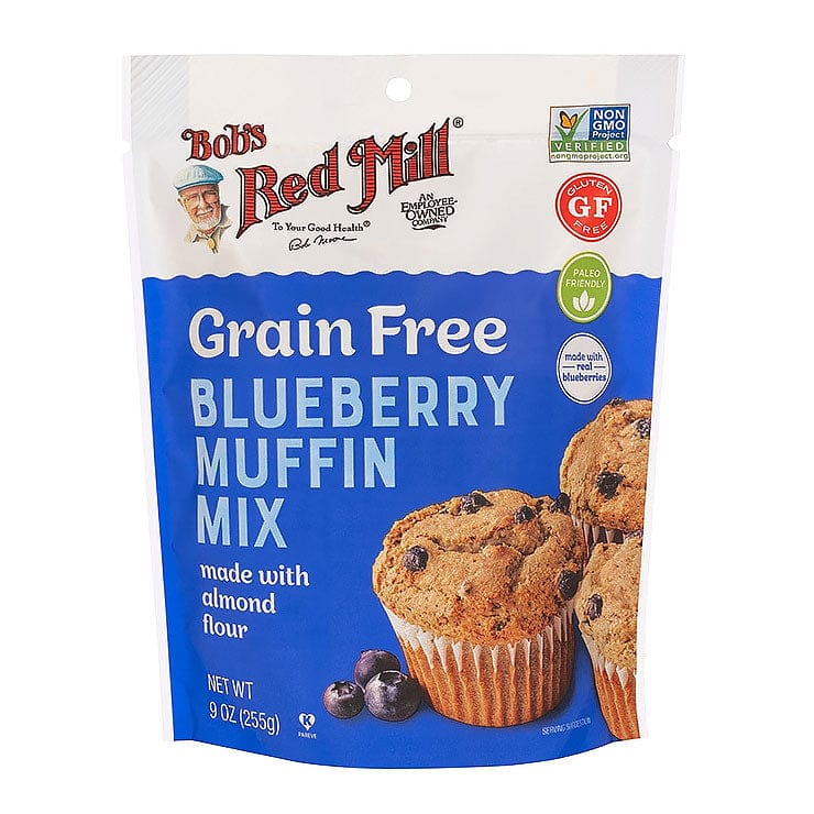 Bobâ€™s Red Mill Blueberry Muffin Mix Grain Free 255g
