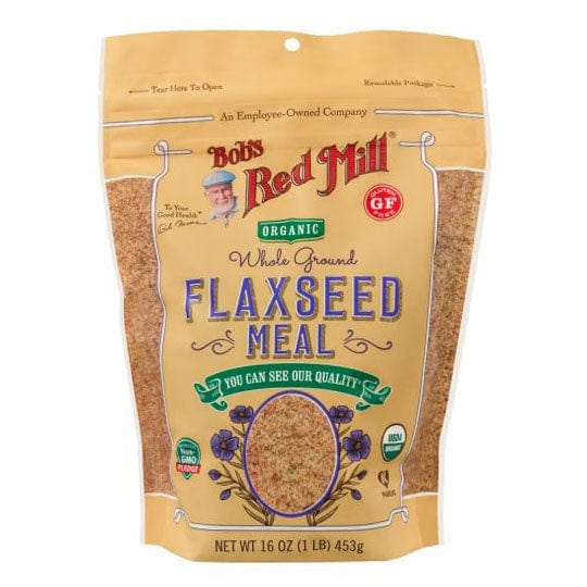 Bobâ€™s Red Mill Organic Whole Ground Flaxseed Meal 453g