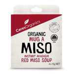 Ceres Instant Red Miso Soup Mug-a-Miso 4 x 15g