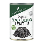 Ceres Organics Black Beluga Lentils 400g