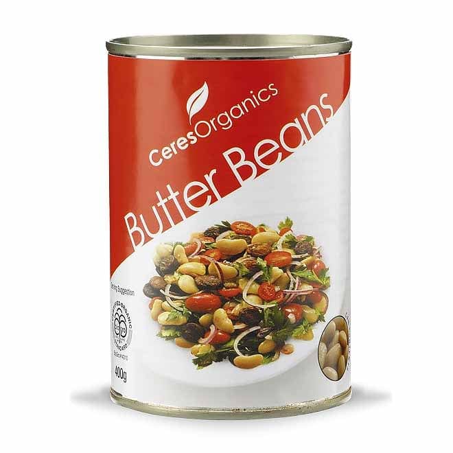 Ceres Organics Butter Beans Can 400g