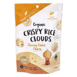 Ceres Organics Crispy Rice Clouds Cheezy Onion Charm 50g