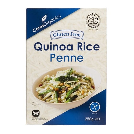 Ceres Quinoa Rice Penne Pasta 250g