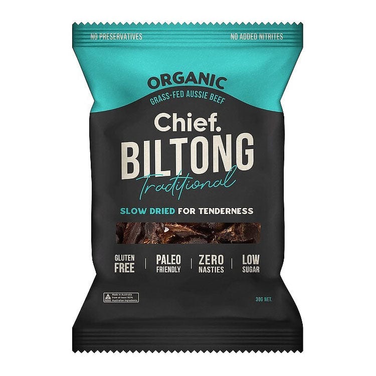 Chief Beef Biltong Traditional 30g