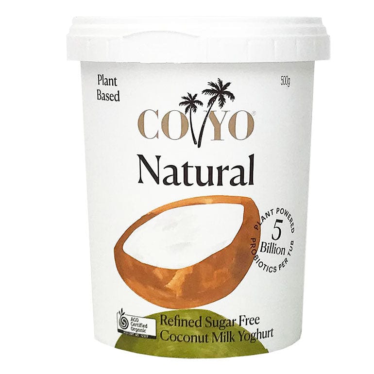 CoYo Natural Coconut Yoghurt Vegan 500g