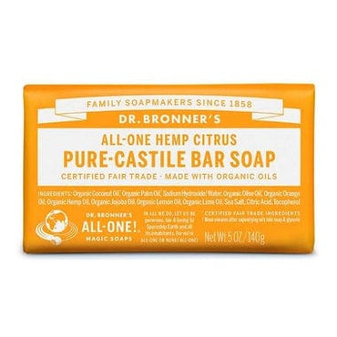 Dr Bronner's Pure-Castile Bar Soap Citrus 140g