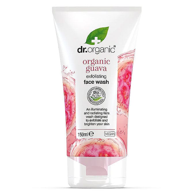 Dr Organic Exfoliating Face Wash Organic Guava 150ml