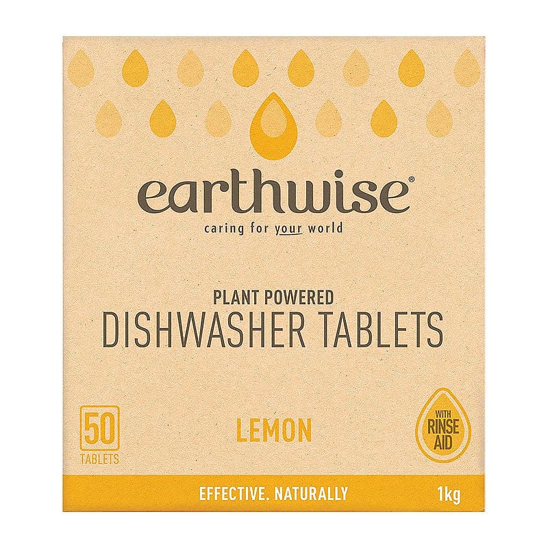 Earthwise  Dishwasher Tablets Lemon 50 tablets