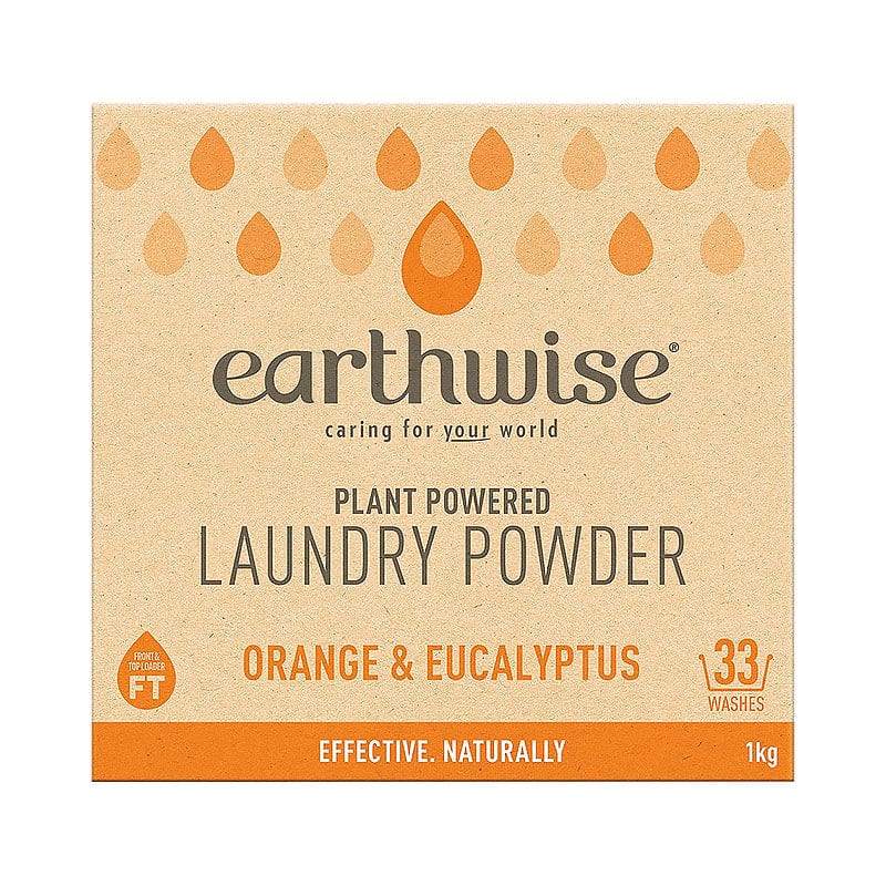 Earthwise  Laundry Powder Orange and Eucalyptus 1kg