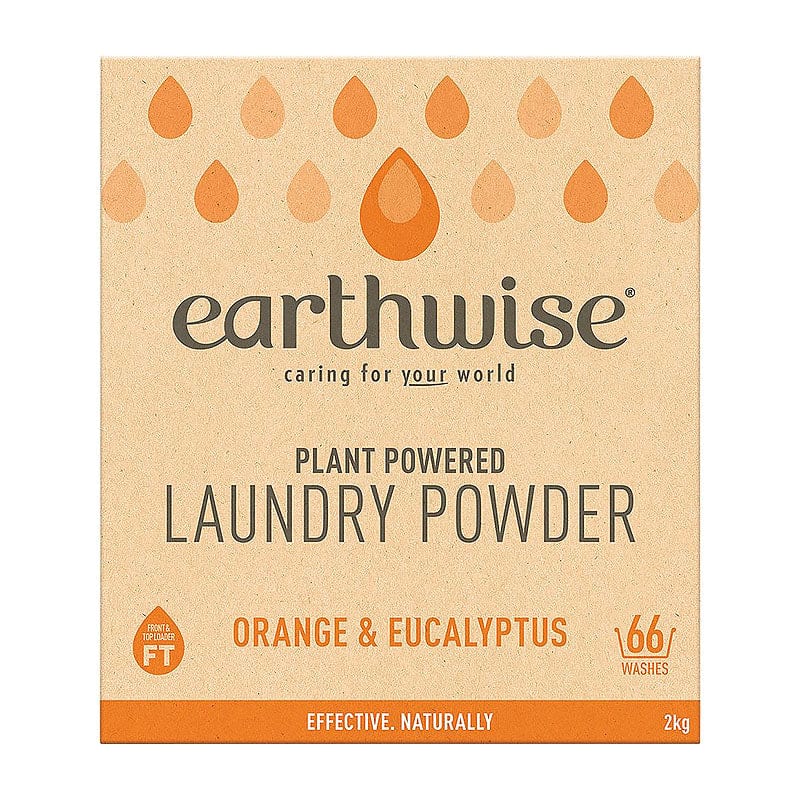 Earthwise  Laundry Powder Orange and Eucalyptus 2kg