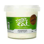 Eat Organic Natural Unsweetened Greek Style Yoghurt  350g