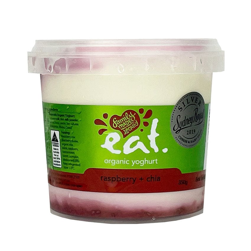 Eat Organic Raspberry Yoghurt  350g